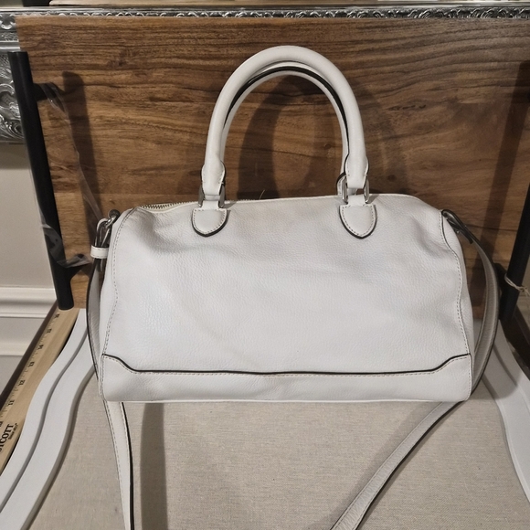 Ralph Lauren Leather White Shoulder Bag - Picture 6 of 10